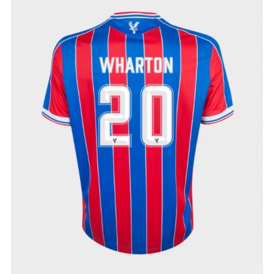 Crystal Palace Adam Wharton #20 Hemmatröja 2025-26 Kortärmad Crystal Palace Adam Wharton #20 Hemmatröja 2025-26 Kortärmad